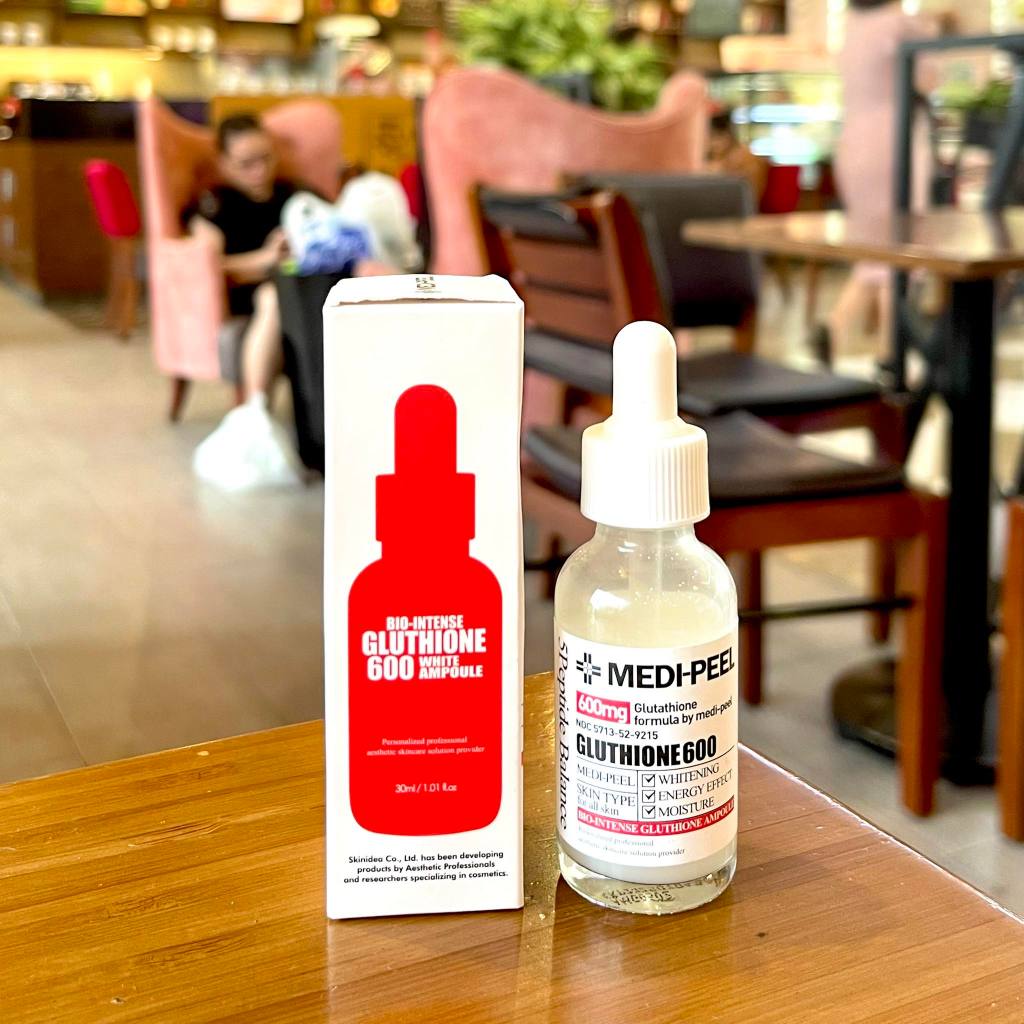 Tinh Chất Dưỡng Trắng Cấp Ẩm Phục Hồi Da Medi-Peel Bio-Intense Gluthione 600 White Ampoule 30Ml