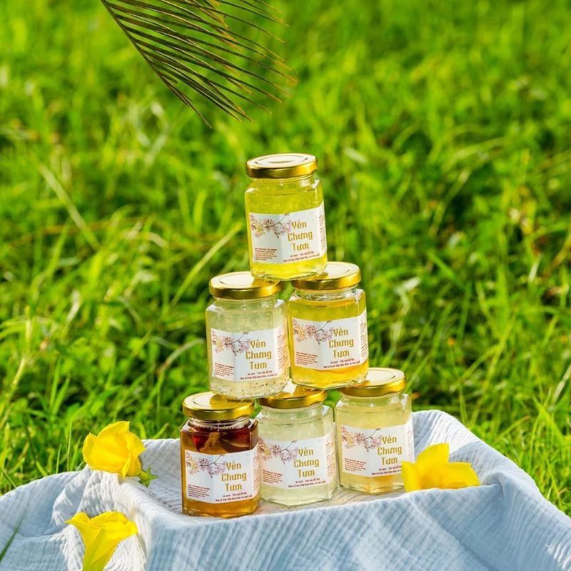 Combo 50 hũ thủy tinh 100ml Lục Giác.