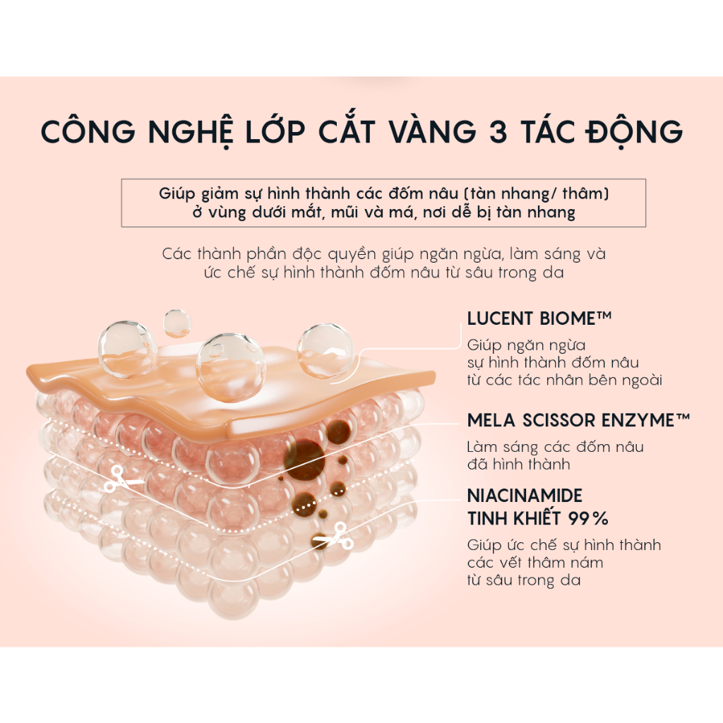 Nước Cân Bằng Cấp Ẩm Làm Sáng Da AHC Niacin Biome Mela Scissors Toner120ml