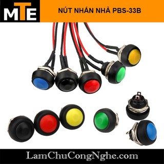 Nút Nhấn Nhả Chống Nước PBS-33B