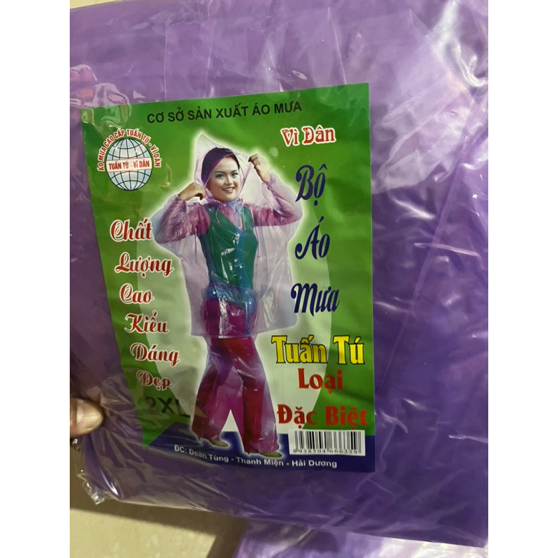 Bộ quần áo mưa PHƯỢT siêu bền. Sunlight