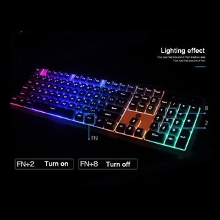 Bàn phím giả cơ HP K300 Gaming keyboard có led