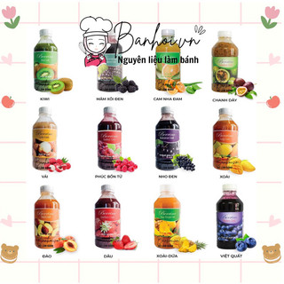 Sinh tố berrino - nhiều vị - 100gr