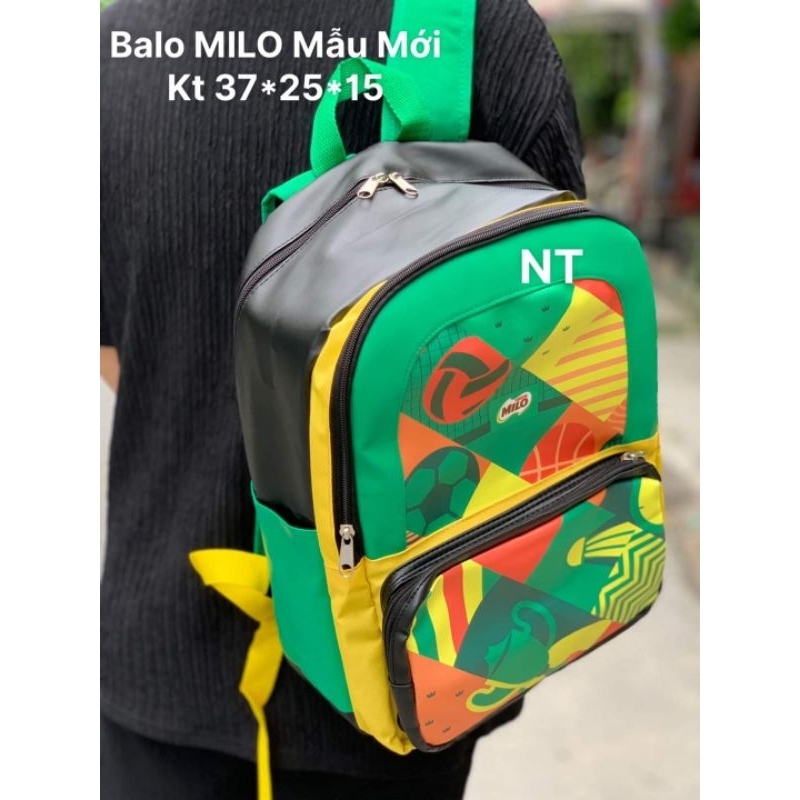 Balo Milo chất da cho bé tiểu học