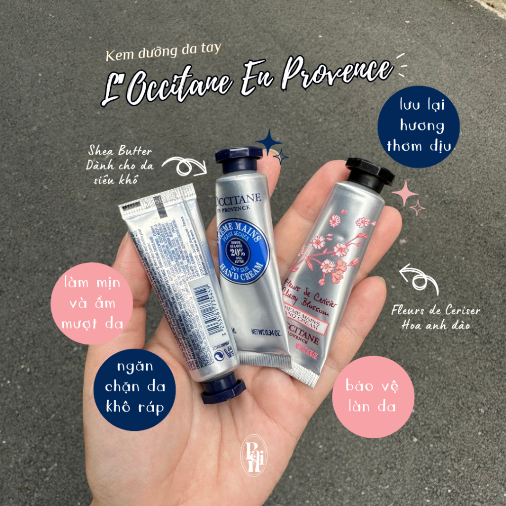 [100% AUTH][10ML] Kem dưỡng da tay Pháp L’Occitane En Provence