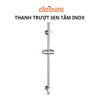 Thanh trượt tay sen lên xuống điều chỉnh vòi hoa sen tắm cao cấp cần trượt tay sen tròn sen vuông inox 304 Debas