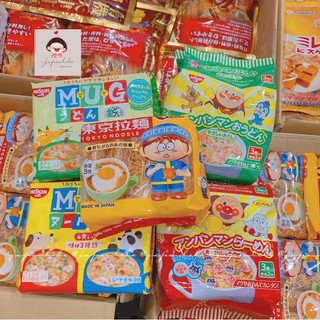 Mì mug, mì chú hề, mì ăn liền cho bé từ 1 tuổi