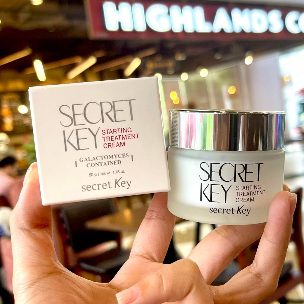 Kem Dưỡng Trắng Da Chống Lão Hóa Secret Key Starting Treatment Cream 50ML