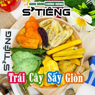 Trái Cây Thập Cẩm Sấy Giòn Nguyên Miếng S'TIÊNG