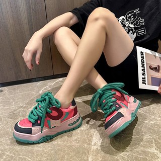 Giày nữ thể thao vải canvas quai dán đế bánh mì ulzzang - Youmei Store G02