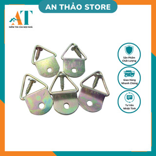 10 Móc treo tranh kèm vít Đinh, khuy treo tranh