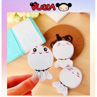 Giấy note ghi nhớ mini hình búp bê cầu mưa, giấy note văn phòng bàn làm việc