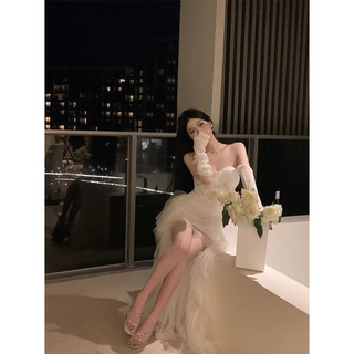 SẴN ĐẦM REN DỰ TIỆC , VÁY SINH NHẬT KÈM TAY REN