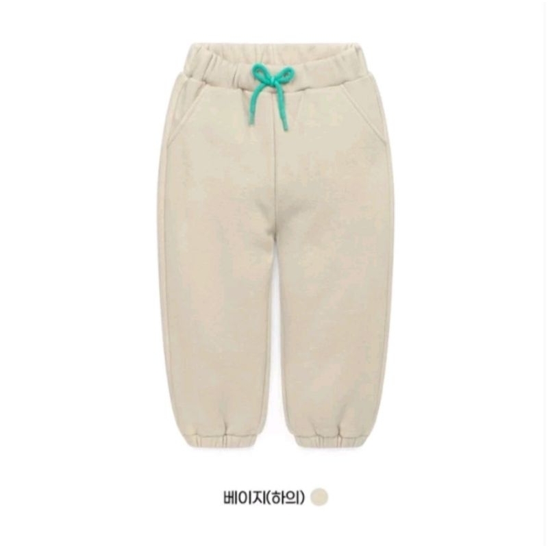 Quần dài nỉ lót lông xuất Hàn cho bé trai bé gái