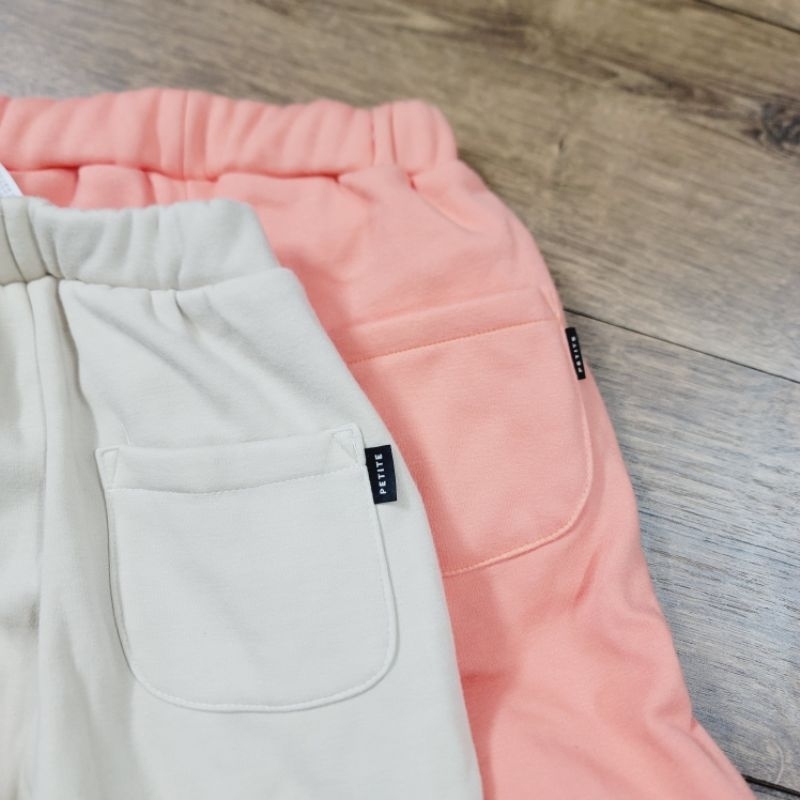 Quần dài nỉ lót lông xuất Hàn cho bé trai bé gái