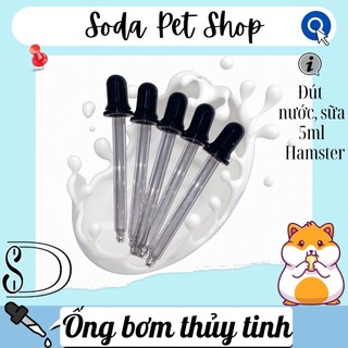 Ống Bơm Sữa Thủy Tinh 5ml Cho Hamster