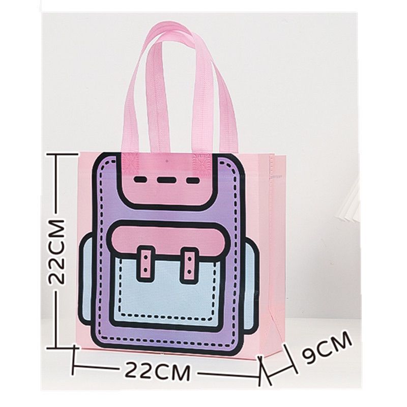 Túi Đựng Quà Sinh Nhật Mẫu Giáo Dễ Thương Xinh Xắn | Túi Xách tote Cho Nữ | Túi Đựng Đồ Ăn Vặt