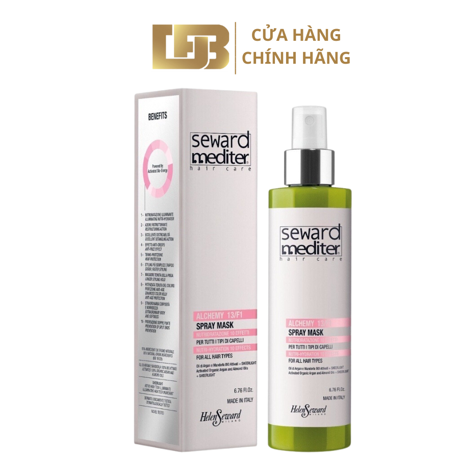 Xả Khô Nuôi Dưỡng, Dưỡng Ẩm Helen Seward 13/F1 Argan 200ml