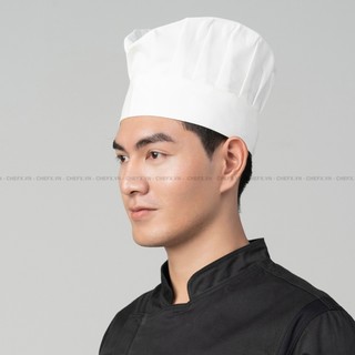 MŨ ĐẦU BẾP [gửi hàng nhanh] NÓN BẾP 3 MÀU TRẮNG, ĐEN, ĐỎ MŨ LÀM BẾP CHUYÊN NGHIỆP MÃ MB0