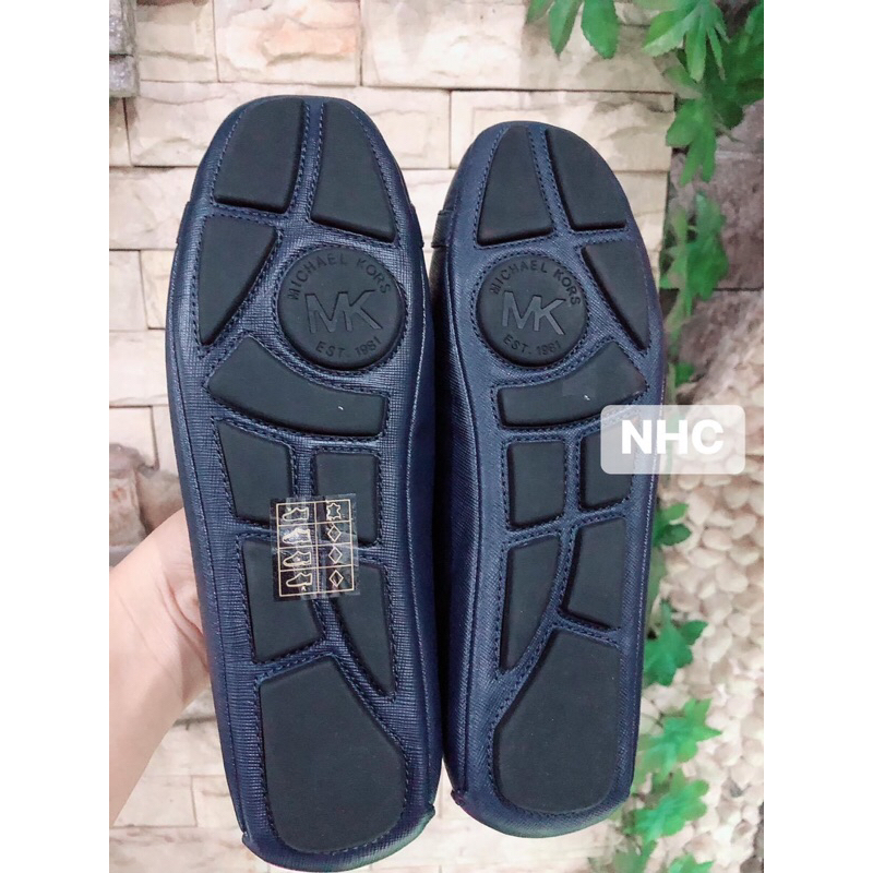 Giày Búp Bê Michael  Kors Màu Xanh Navy