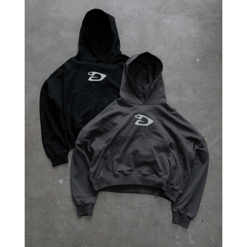 Áo khoác DIMOIR CHROMIUM Hoodie màu đen/xám