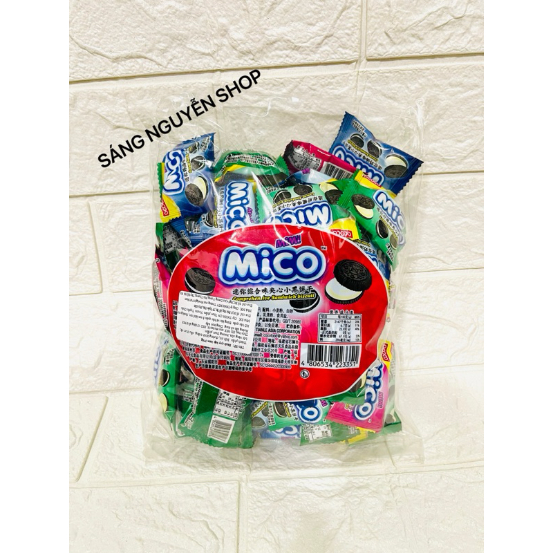 Bánh Quy Kẹp Kem Mico 376g