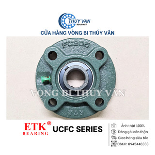 Gối đỡ vòng bi bạc đạn ucfc 205 206 207 208 210 hãng etk