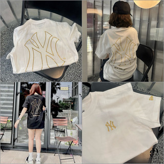 Áo thun new era ny viền gold 12360541 *áo new era chính hãng full tem tag