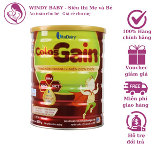 Sữa bột ColosGain 0+, 1+ 800g - Tăng cân nhanh + Miễn dịch khoẻ Có mã QR