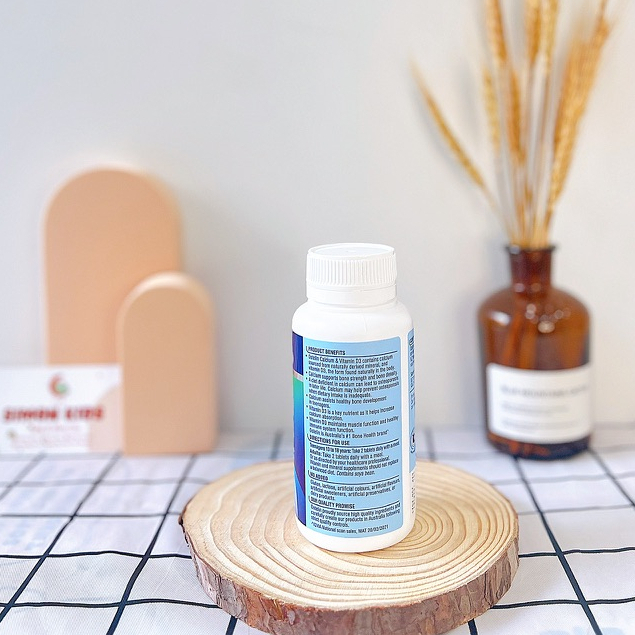 Viên Uống Bổ Sung Canxi Và Vitamin D3 Ostelin Cho Mẹ Bầu và Người Lớn Ostelin Calcium & Vitamin D3_130 Vi