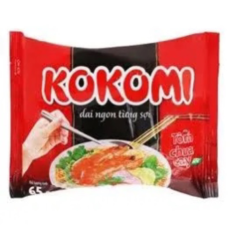 Mì tôm kokomi thùng 30 gói