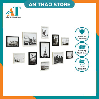 Bộ khung ảnh treo tường ( 11 cái)