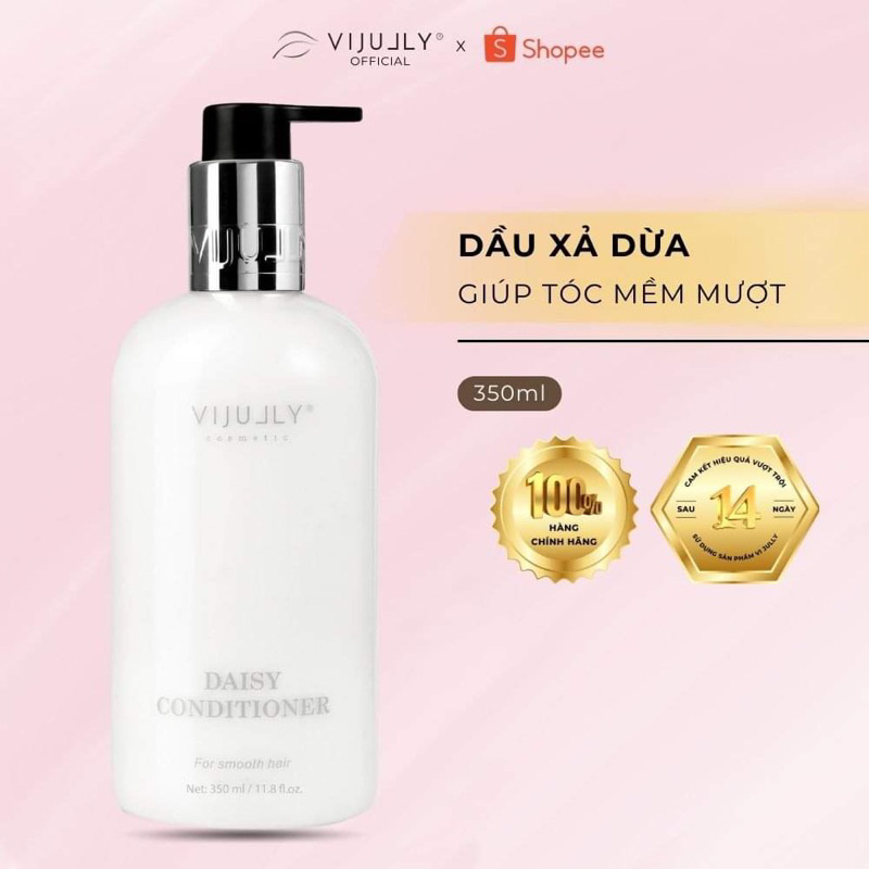 Dầu Xả Dừa VIJULLY - Phục Hồi Tóc 350ML