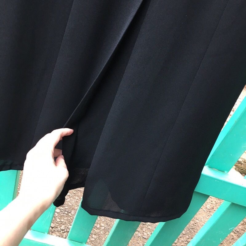 [S] Váy công sở NoBrand black dress