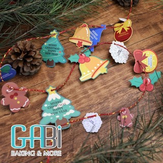 Bảng tag giấy Noel (nhiều mẫu)