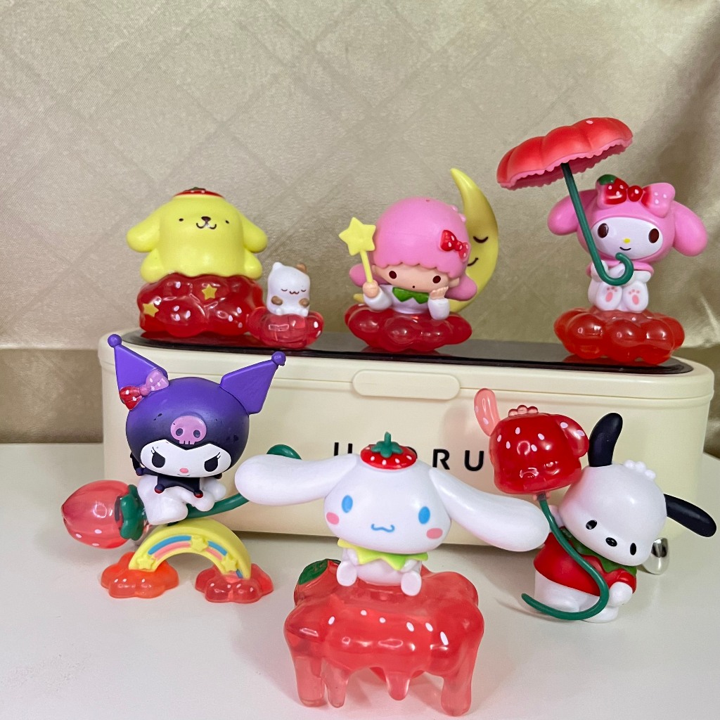 SET 6 NHÂN VẬT SANRIO SWEET PARADISE SERIES - TRANG TRÍ, SƯU TẦM