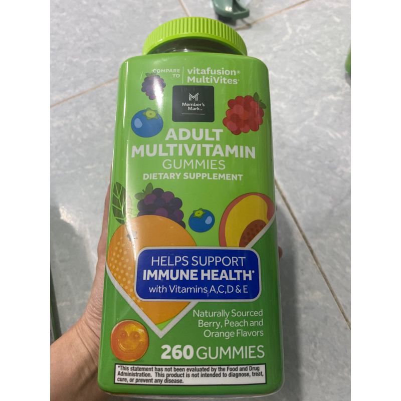 Kẹo dẻo Vitafusion Multivitamin Gummies 260 viên