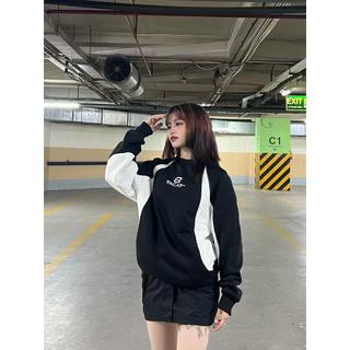 Áo Sweater Nỉ Tacat Phối BASIC Local Brand C6