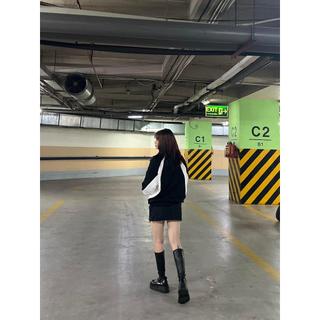 Áo Sweater Nỉ Tacat Phối BASIC Local Brand C6
