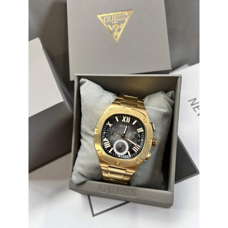 Đồng hồ nam Guess GW0572G2 mặt vuông siz 42mm chính hãng