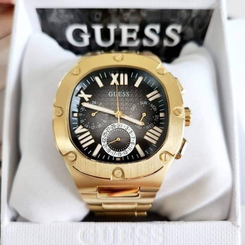 Đồng hồ nam Guess GW0572G2 mặt vuông siz 42mm chính hãng