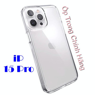 Ốp Lưng iPhone 15 Pro Nhựa Dẻo Trong Cao Cấp Chính Hãng Diliana