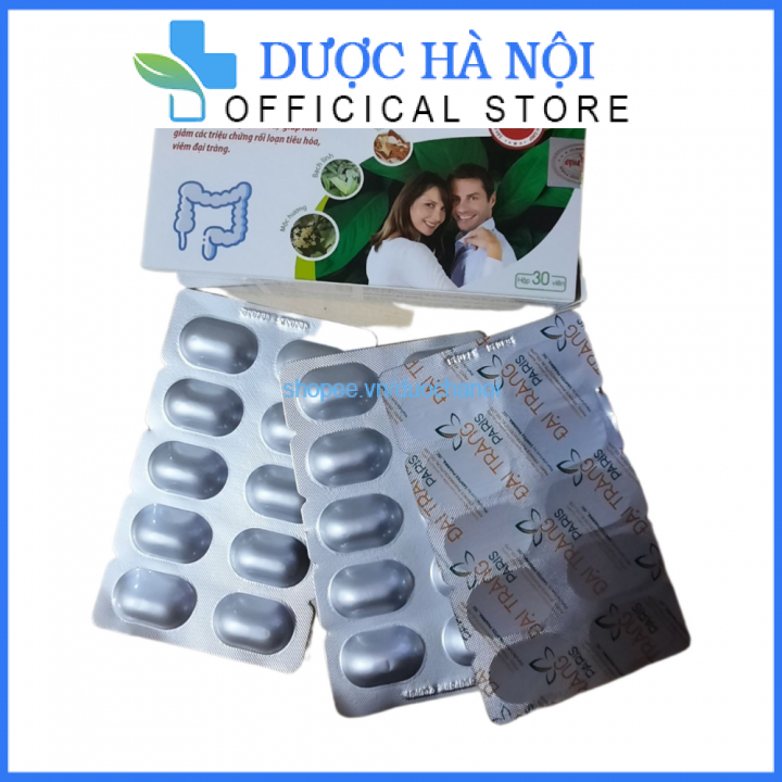Viên uống Đại tràng Paris hỗ trợ giảm viêm đại tràng, hội chứng ruột kích thích – Hộp 30 viên