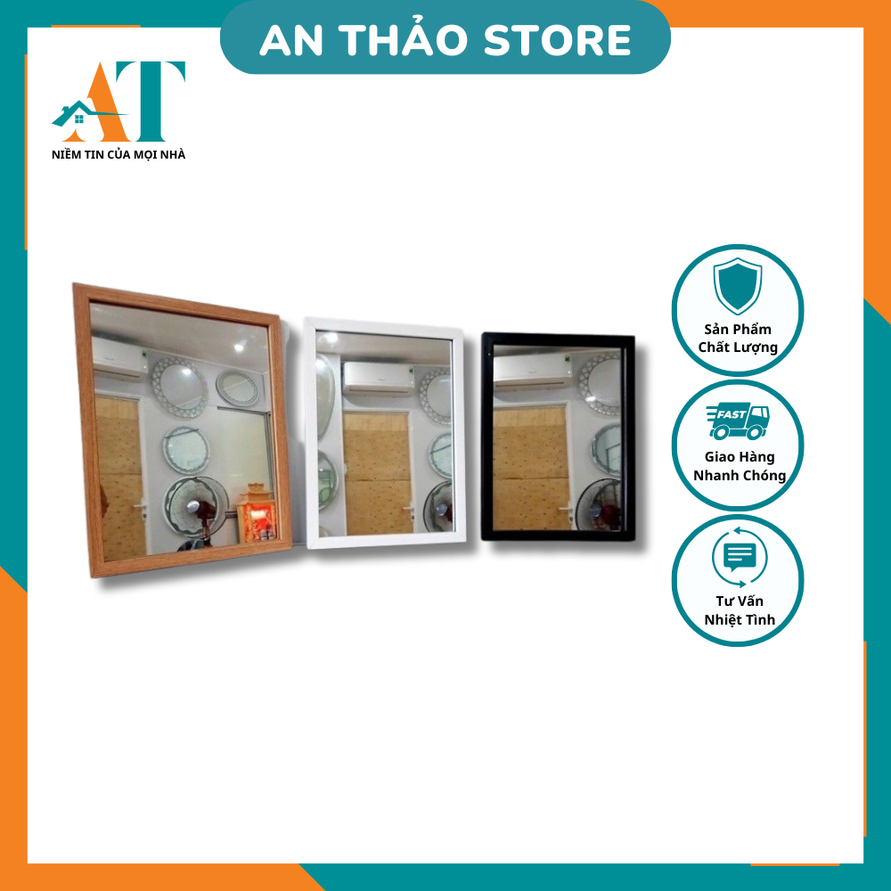 Gương đẹp A3 kích thước 30x40