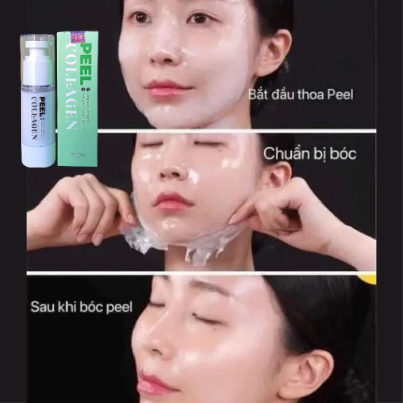 COMBO PEEL COLLAGEN  MẶT + BONG DA BODY