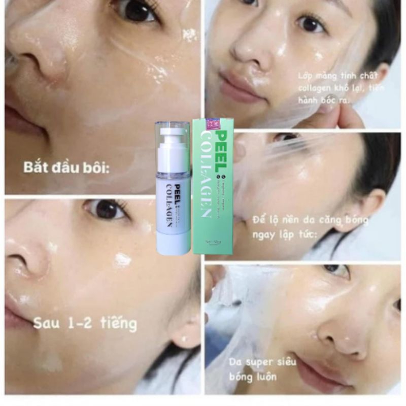 COMBO PEEL COLLAGEN  MẶT + BONG DA BODY