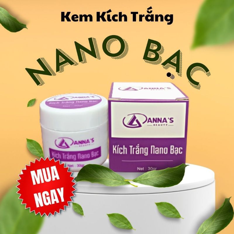 KEM KÍCH TRẮNG NANO BẠC