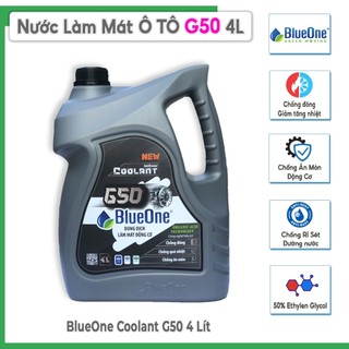 Nước làm mát động cơ ô tô g50 4l blueone coolant