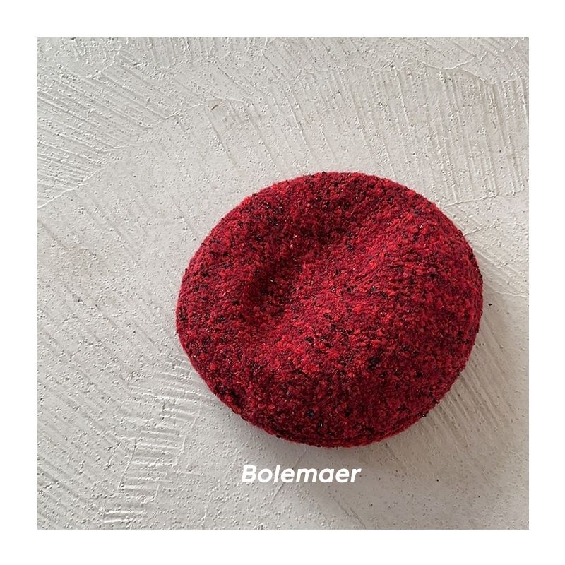 Mũ nồi dạ tweet nhiều họa tiết cho bé gái lớn