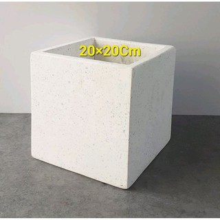Chậu vuông 40×40 đá mài nuôi cá